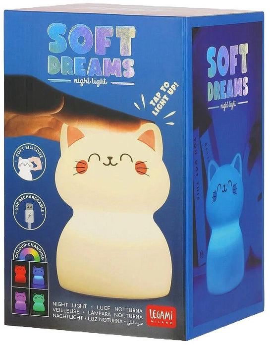 Нощна лампа Legami Soft Dreams - Kitty
