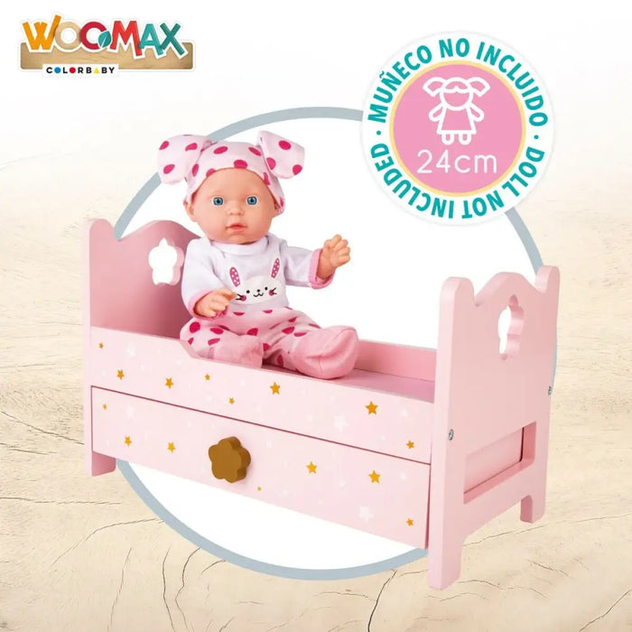 Легло Woomax Розов 4 броя 31 x 20 x 16 cm
