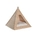 Легло за Домашен Любимец DKD Home Decor Естествен Pатан 45