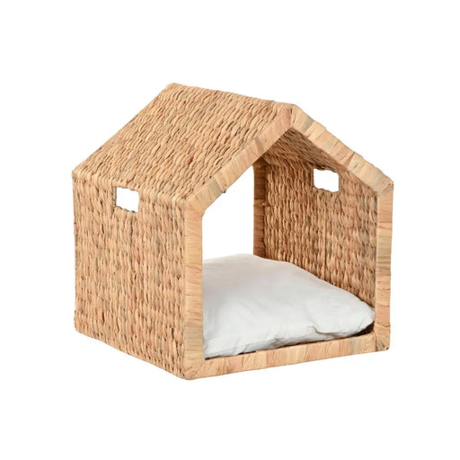 Легло за домашни любимци Home ESPRIT Сметана Естествен
