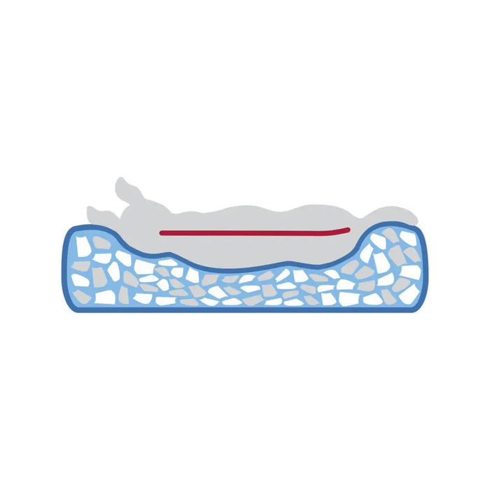 Легло за Куче Trixie Vital Lennox Сив Ø 60 cm