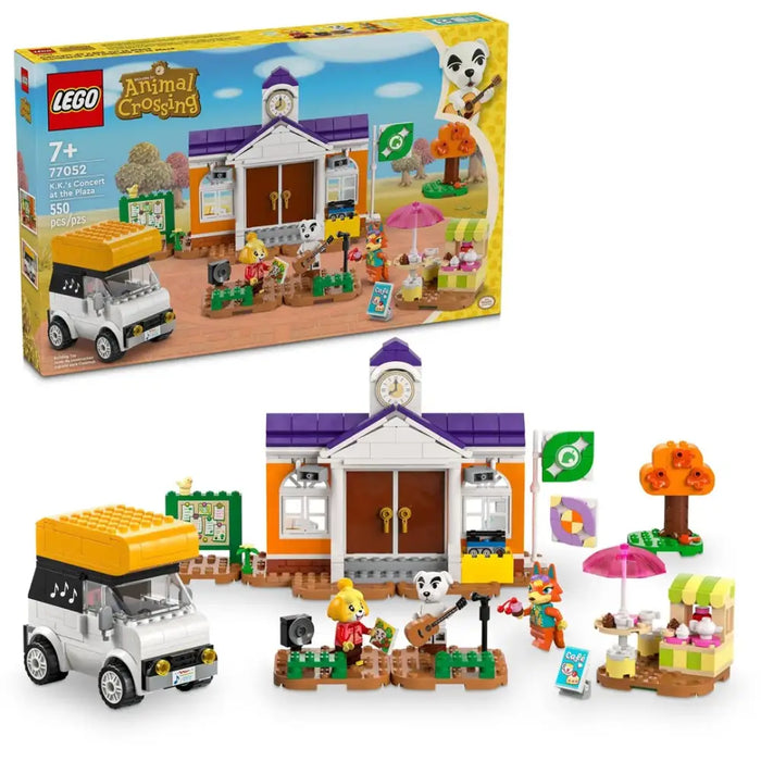 LEGO ANIMAL CROSSING 77052 Концертът на KK в Plaza