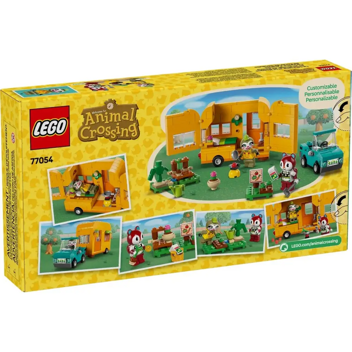 LEGO ANIMAL CROSSING 77054 Магазин за каравани и градини