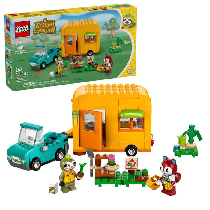 LEGO ANIMAL CROSSING 77054 Магазин за каравани и градини