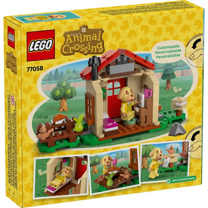 LEGO ANIMAL CROSSING 77058 Уютната къща на Голди
