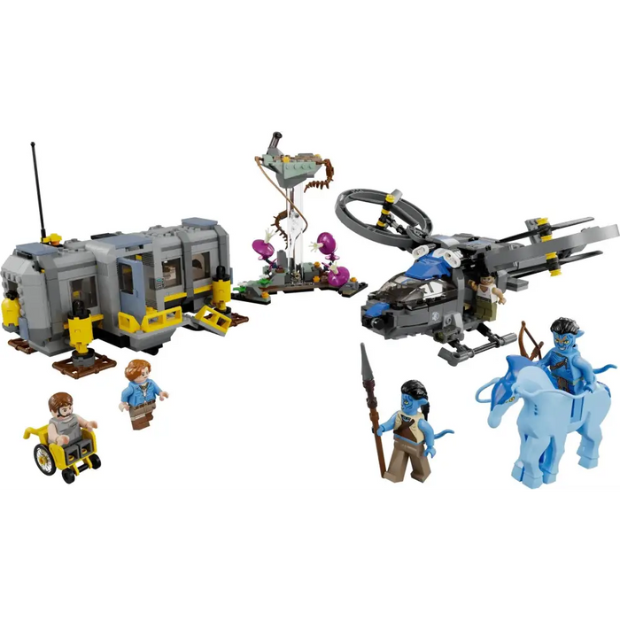 LEGO AVATAR 75573 ПЛАВАЩИ ПЛАНИНИ: МЯСТО 26 & RDA SAMSON