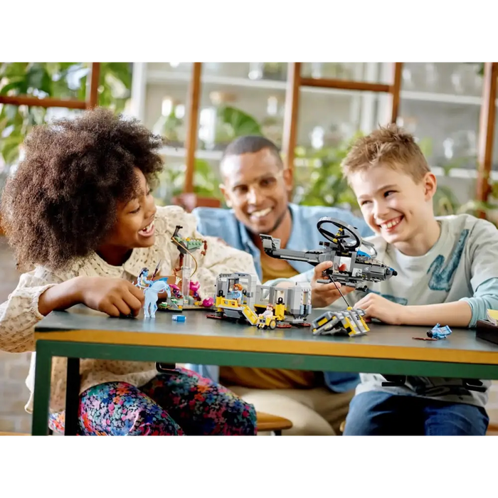 LEGO AVATAR 75573 ПЛАВАЩИ ПЛАНИНИ: МЯСТО 26 & RDA SAMSON