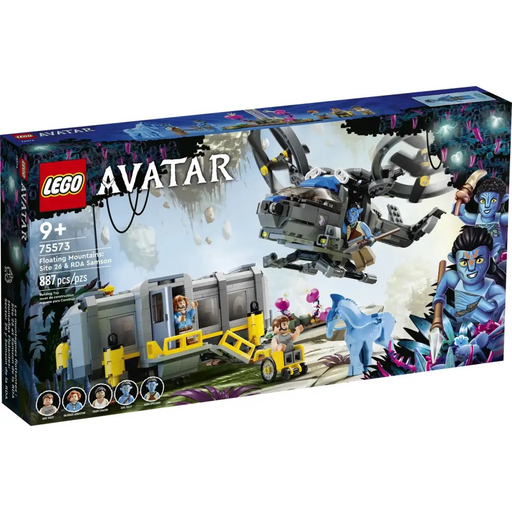 LEGO AVATAR 75573 ПЛАВАЩИ ПЛАНИНИ: МЯСТО 26 & RDA SAMSON