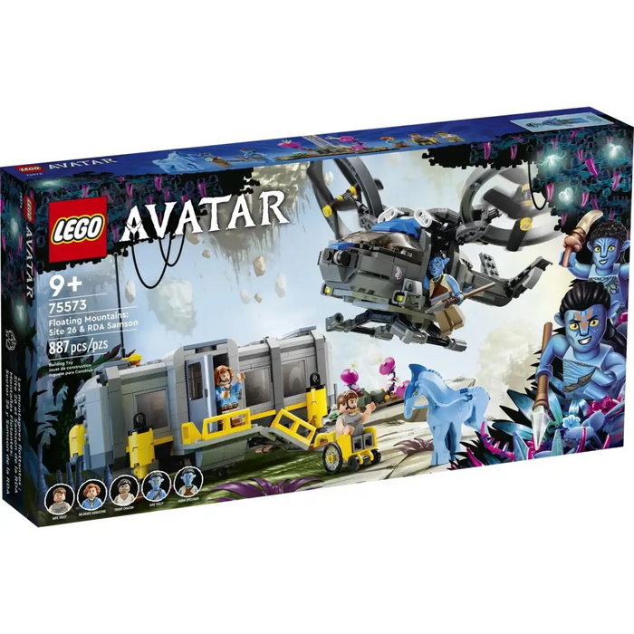 LEGO AVATAR 75573 ПЛАВАЩИ ПЛАНИНИ: МЯСТО 26 & RDA SAMSON
