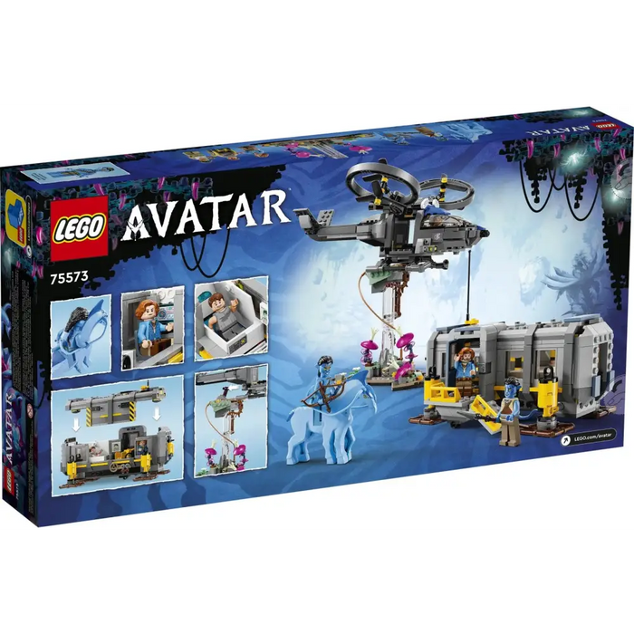 LEGO AVATAR 75573 ПЛАВАЩИ ПЛАНИНИ: МЯСТО 26 & RDA SAMSON