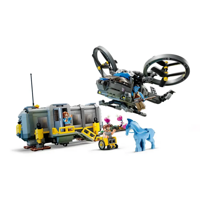 LEGO AVATAR 75573 ПЛАВАЩИ ПЛАНИНИ: МЯСТО 26 & RDA SAMSON