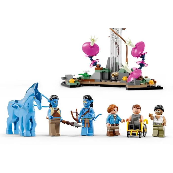 LEGO AVATAR 75573 ПЛАВАЩИ ПЛАНИНИ: МЯСТО 26 & RDA SAMSON