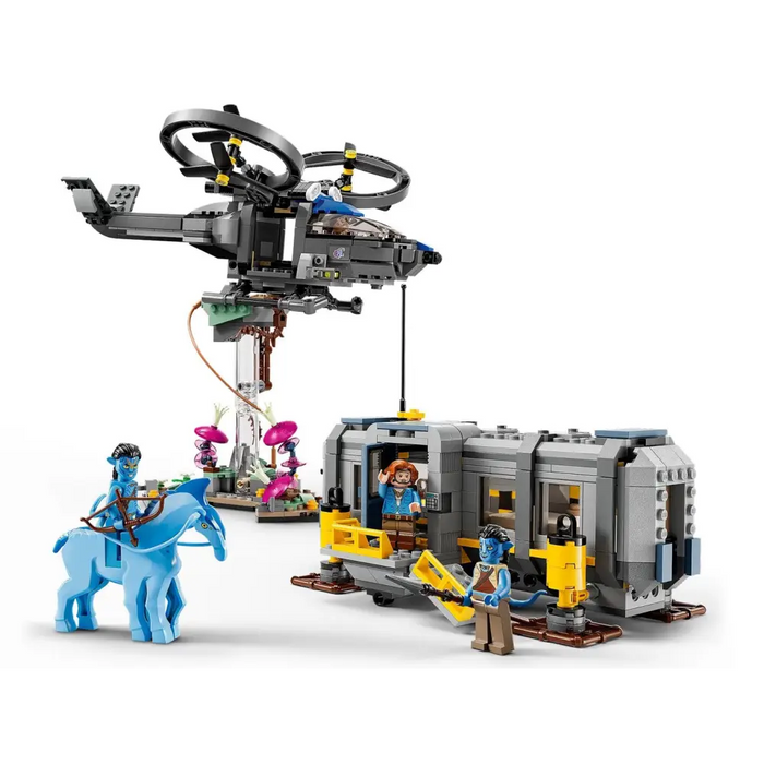LEGO AVATAR 75573 ПЛАВАЩИ ПЛАНИНИ: МЯСТО 26 & RDA SAMSON
