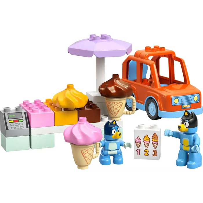 LEGO BLUEY 10458 Пътуване със сладолед с Блуи