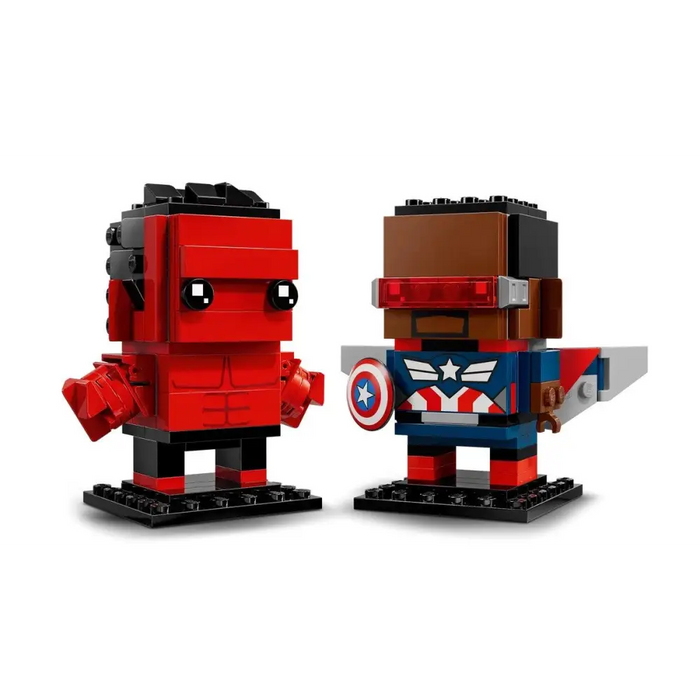 LEGO BRICKHEADZ 40668 Фигурки на Капитан Америка и Червения