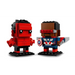 LEGO BRICKHEADZ 40668 Фигурки на Капитан Америка и Червения