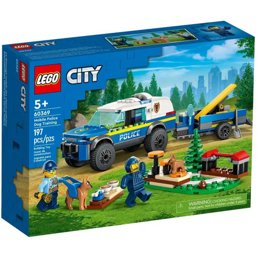 LEGO CITY 60369 МОБИЛНО ОБУЧЕНИЕ НА ПОЛИЦЕЙСКИ КУЧЕТА