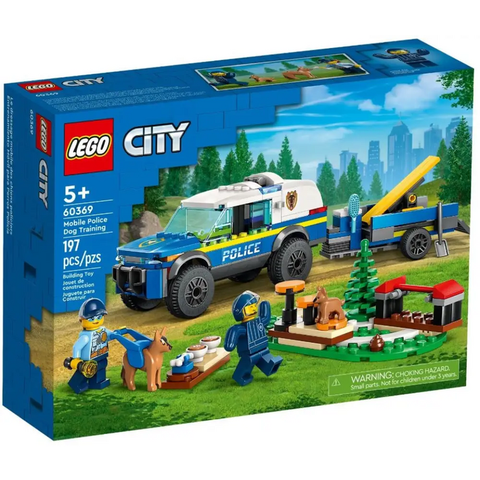 LEGO CITY 60369 МОБИЛНО ОБУЧЕНИЕ НА ПОЛИЦЕЙСКИ КУЧЕТА