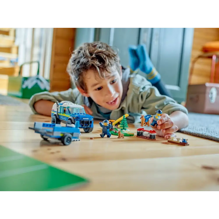 LEGO CITY 60369 МОБИЛНО ОБУЧЕНИЕ НА ПОЛИЦЕЙСКИ КУЧЕТА