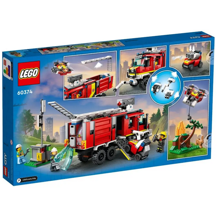 LEGO CITY 60374 FIRE COMMAND TRUCK