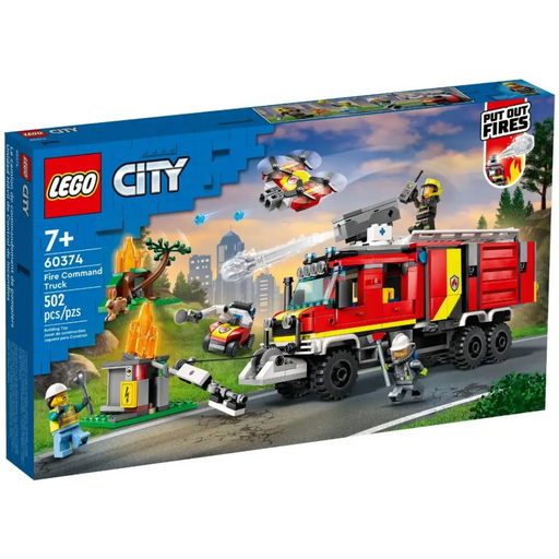 LEGO CITY 60374 FIRE COMMAND TRUCK