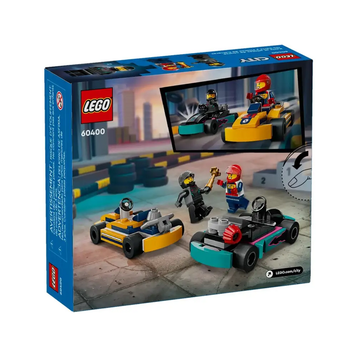 LEGO CITY 60400 КАРТИ И СЪСТЕЗАТЕЛНИ ПИЛОТИ