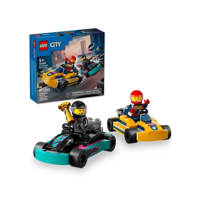 LEGO CITY 60400 КАРТИ И СЪСТЕЗАТЕЛНИ ПИЛОТИ