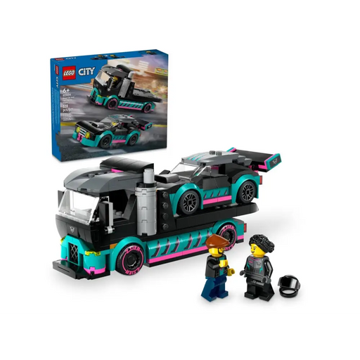 LEGO CITY 60406 СЪСТЕЗАТЕЛНА КОЛА И КАМИОН ЗА АВТОМОБИЛИ