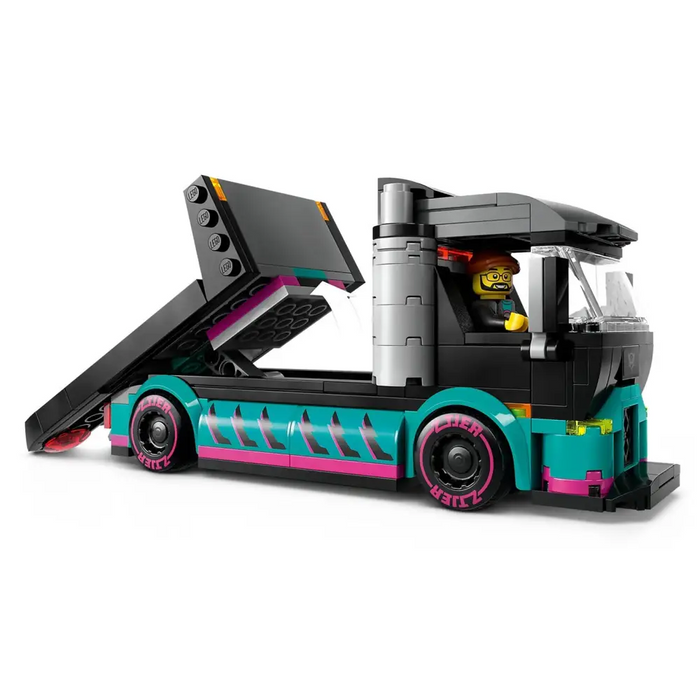 LEGO CITY 60406 СЪСТЕЗАТЕЛНА КОЛА И КАМИОН ЗА АВТОМОБИЛИ