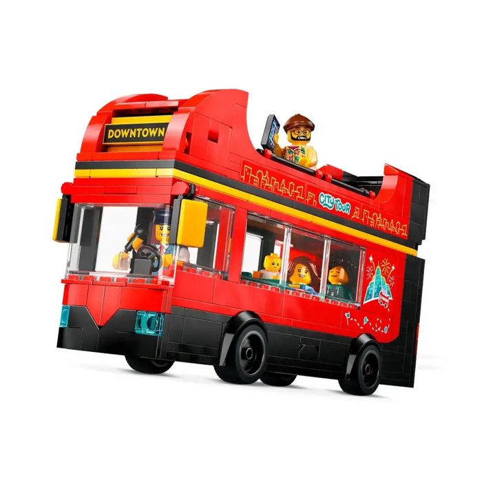 LEGO CITY 60407 Червен двуетажен автобус за разглеждане