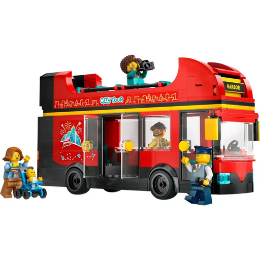 LEGO CITY 60407 Червен двуетажен автобус за разглеждане