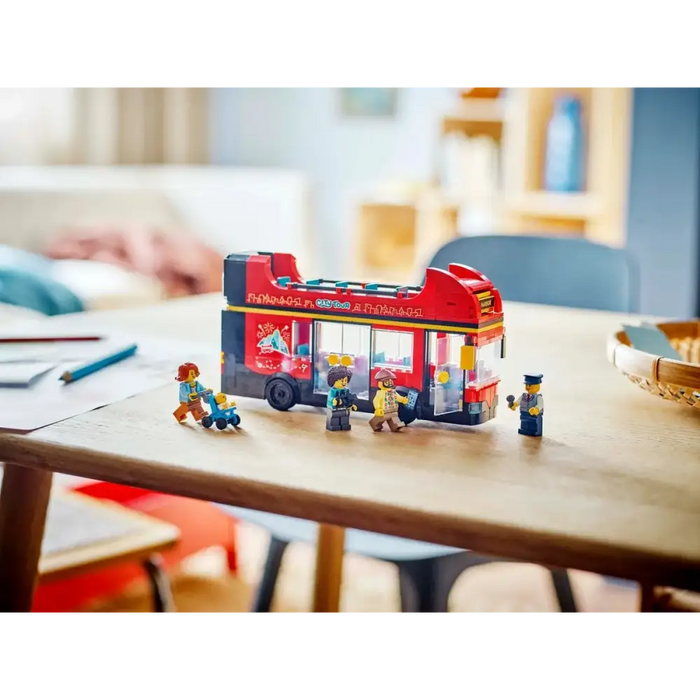 LEGO CITY 60407 Червен двуетажен автобус за разглеждане