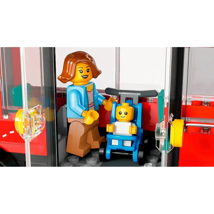 LEGO CITY 60407 Червен двуетажен автобус за разглеждане