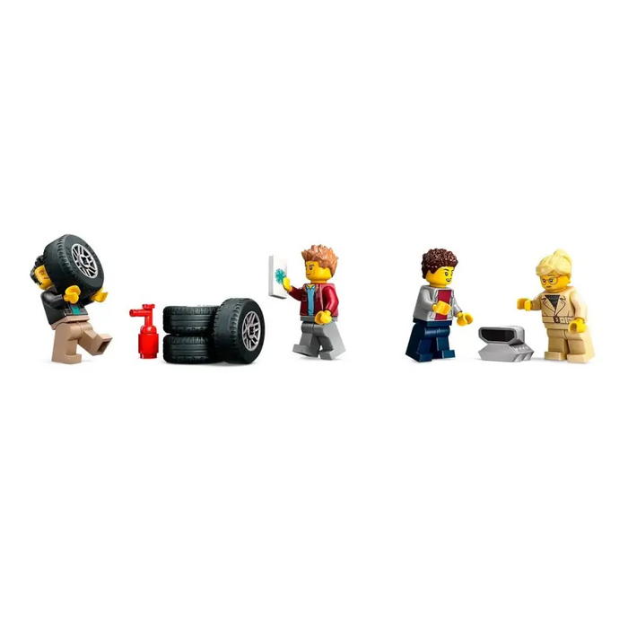 LEGO CITY 60408 Камион за превоз на автомобили със спортни