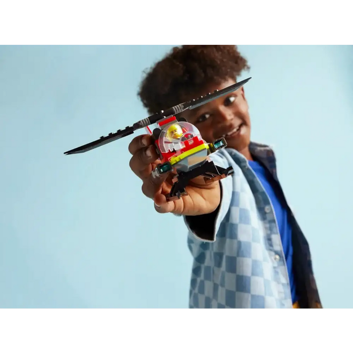 LEGO CITY 60411 ПОЖАРНИ СПАСИТЕЛЕН ХЕЛИКОПТЕР