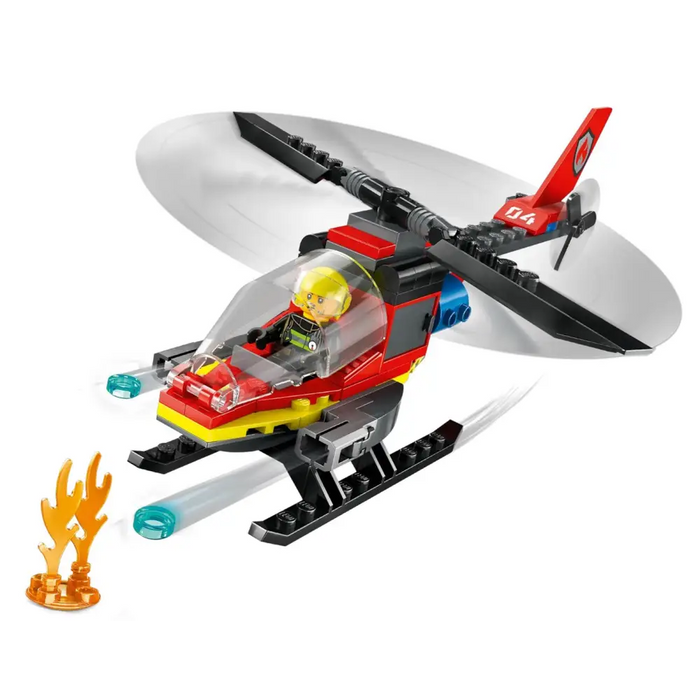 LEGO CITY 60411 ПОЖАРНИ СПАСИТЕЛЕН ХЕЛИКОПТЕР