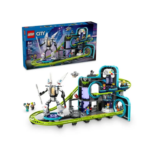 LEGO CITY 60421 Robot World Roller-Coaster Park