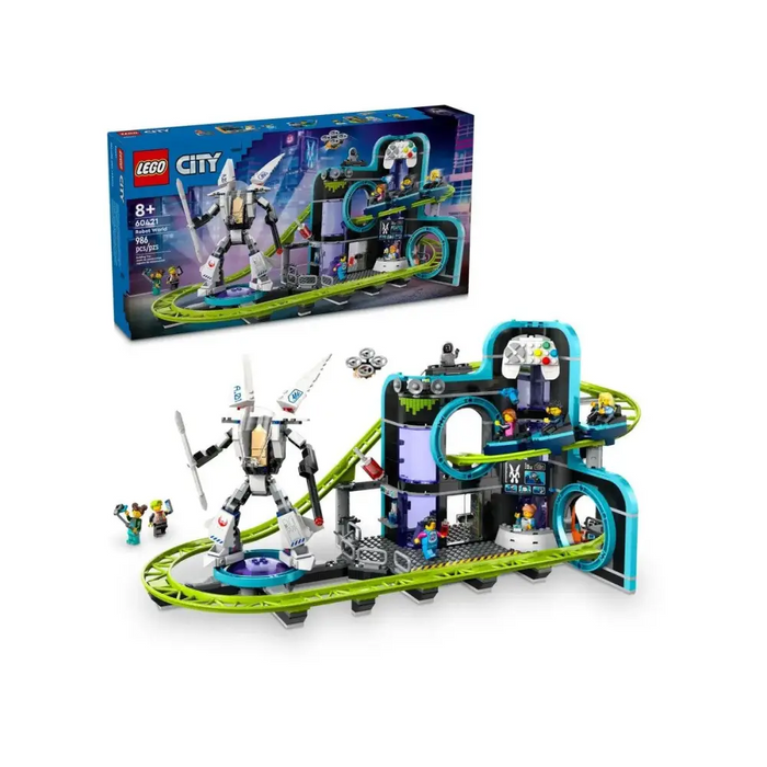 LEGO CITY 60421 Robot World Roller-Coaster Park