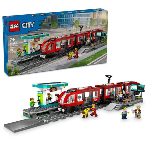 LEGO CITY 60423 Трамвай и гара в центъра