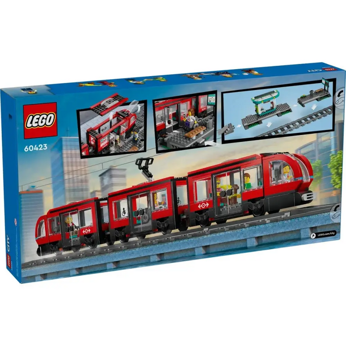 LEGO CITY 60423 Трамвай и гара в центъра