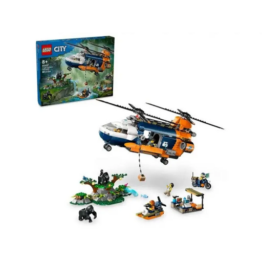 LEGO City 60437 Хеликоптер изследовател на джунглата