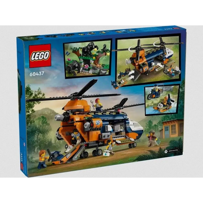 LEGO City 60437 Хеликоптер изследовател на джунглата