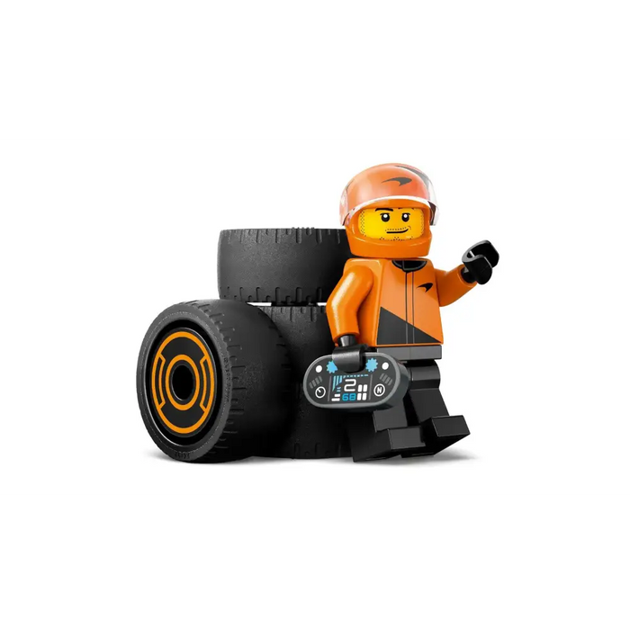 LEGO CITY 60442 Шофьор на F1 със състезателна кола McLaren