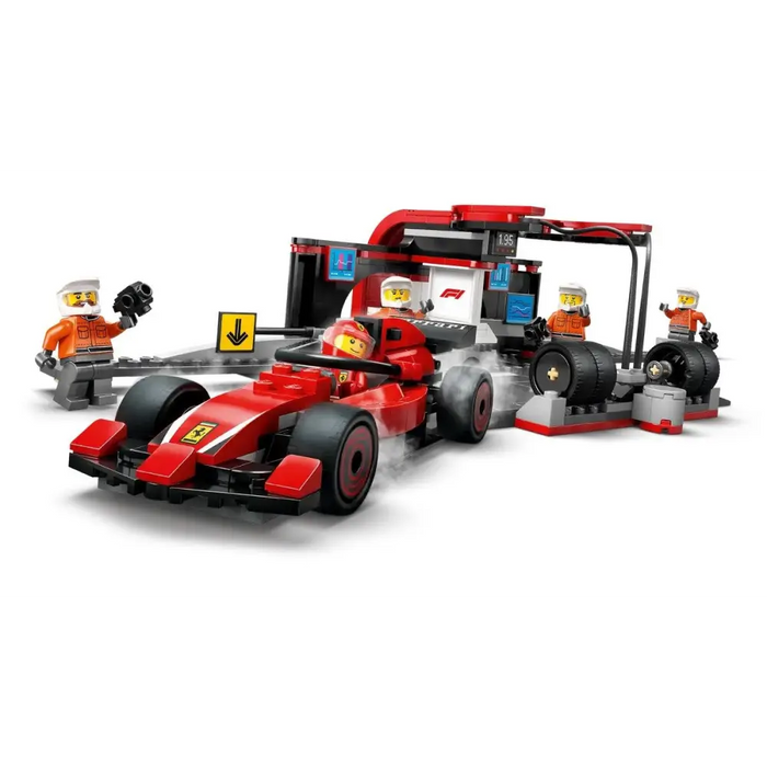 LEGO CITY 60443 F1 - Pit Stop & Pit Crew with Ferrari Car