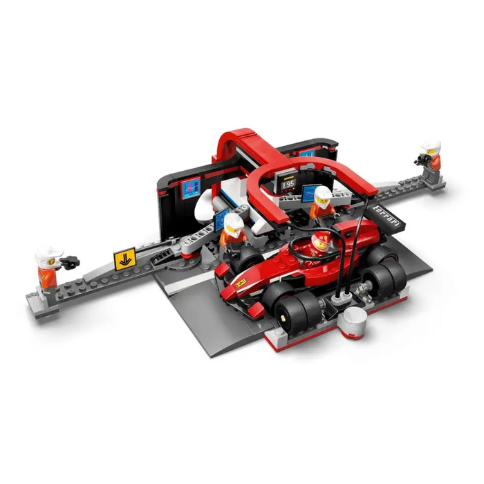 LEGO CITY 60443 F1 - Pit Stop & Pit Crew with Ferrari Car