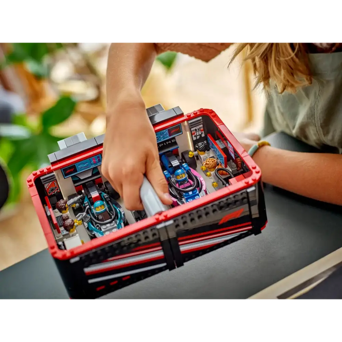 LEGO CITY 60444 F1 Garage & Mercedes-AMG & Alpine Cars