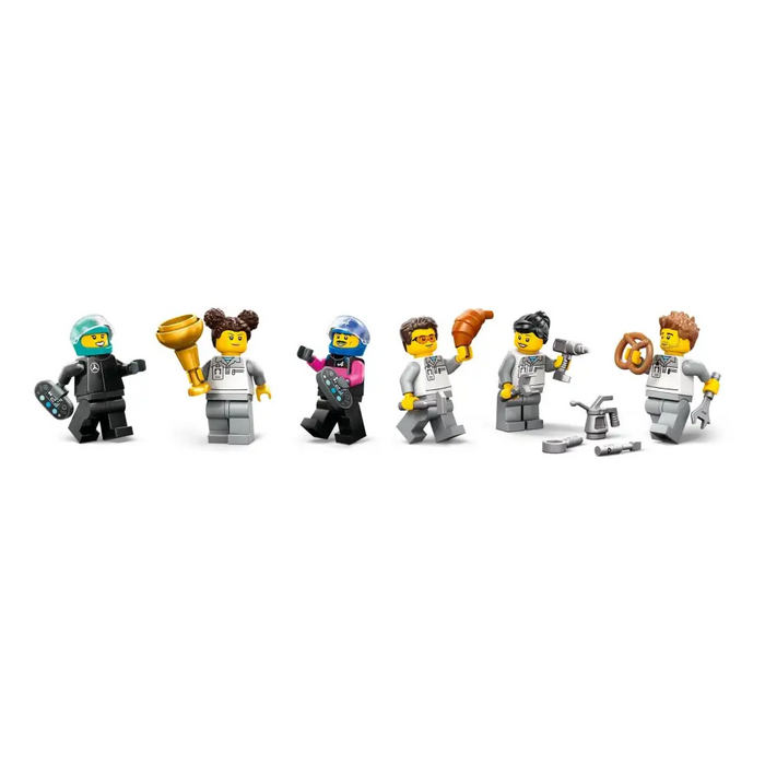 LEGO CITY 60444 F1 Garage & Mercedes-AMG & Alpine Cars