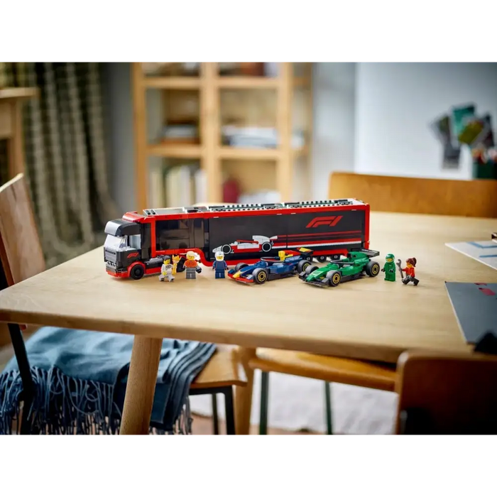 LEGO CITY 60445 F1 - Камион с автомобили RB20 и AMR24 F1