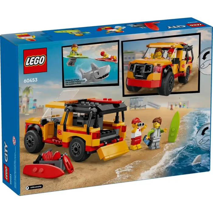 LEGO CITY 60453 Спасител Камион за спасяване на плажа
