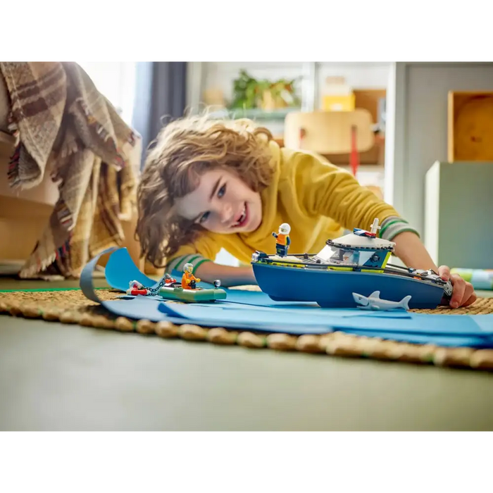 LEGO CITY 60456 Преследване с полицейска лодка
